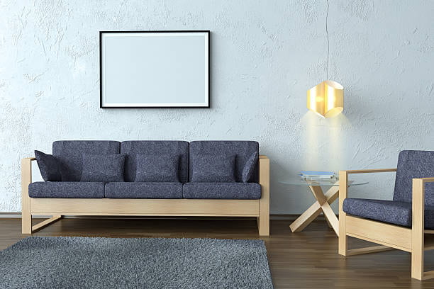 مبل راحتی ساده خطوط مینیمال سبک مدرن کاربردی